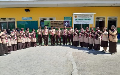 Pengukuhan Gugus Depan Gerakan Pramuka 02.015/02.016 Pangkalan MIS Insan Robbani